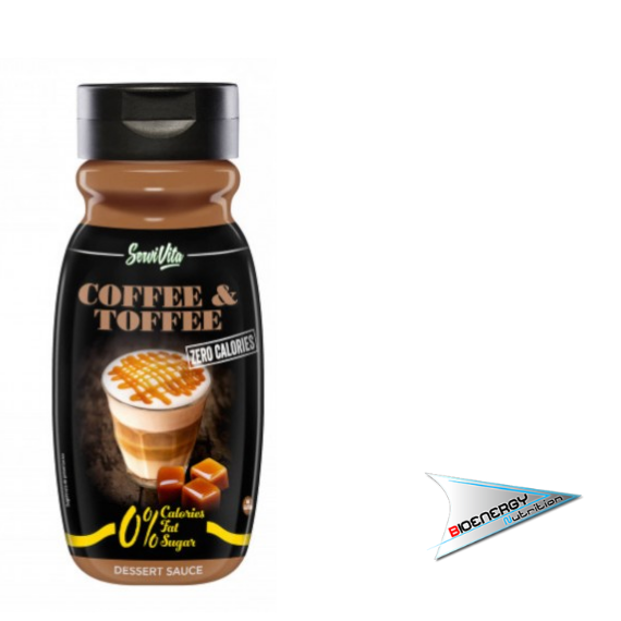 Servivita-SALSA ZERO CALORIE (Conf. 320 ml)   Coffee & Toffee  